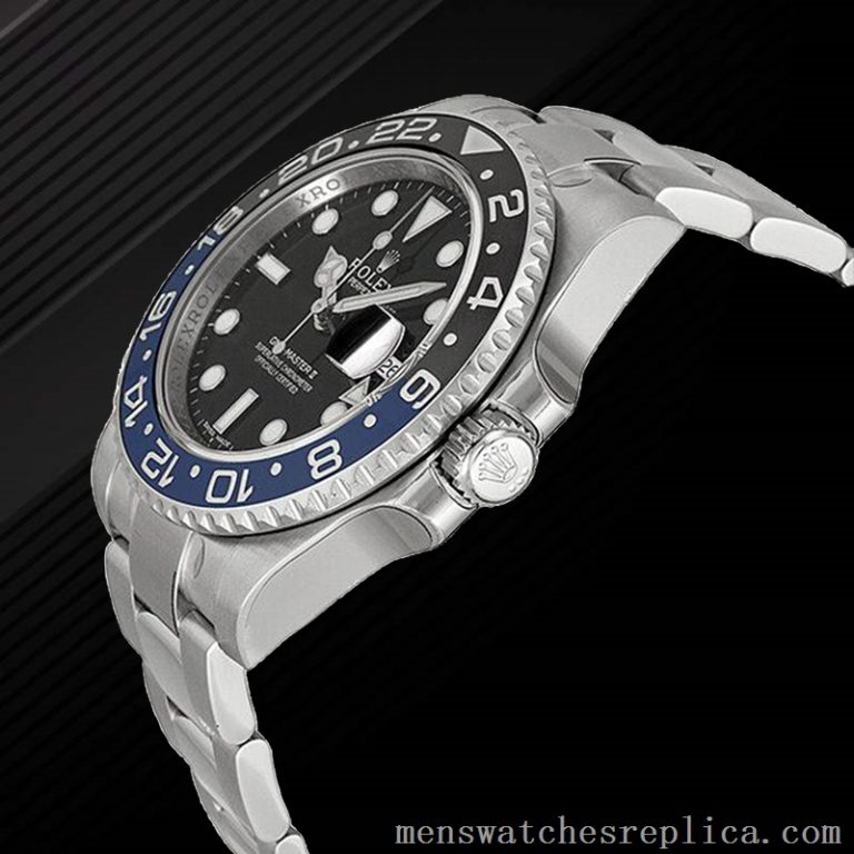 Mens Replica Rolex Gmt Master Ii Mens 116710blnr 78200 40mm Stainless